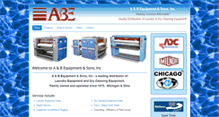 Desktop Screenshot of ab-equipment.com